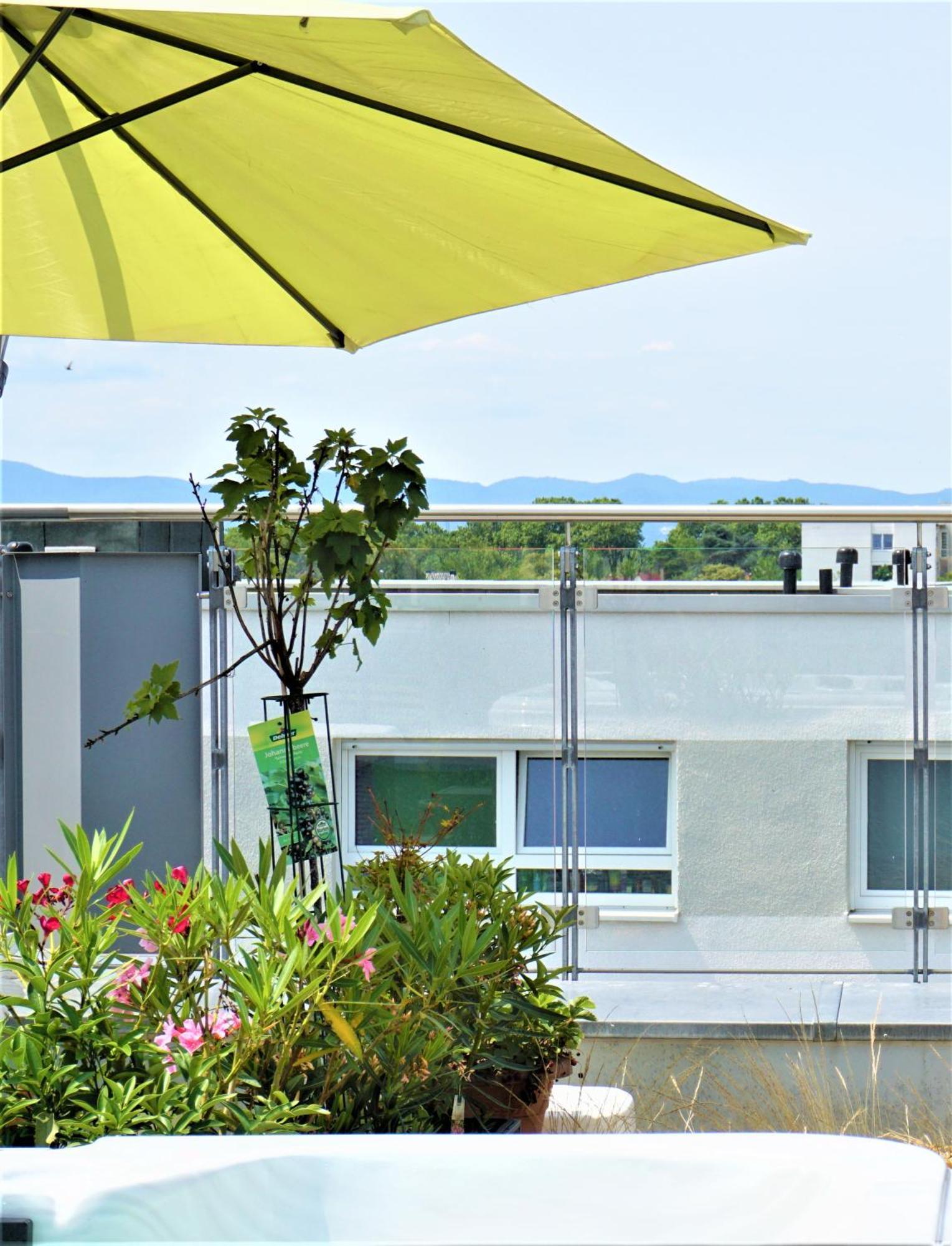 Panorama Penthouse Apartment für bis zu 6 Personen Frankenthal  Exterior foto